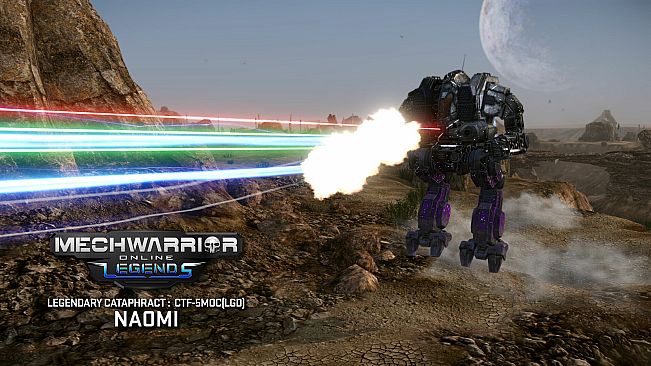 MechWarrior Online - Naomi Legendary Mech Pack