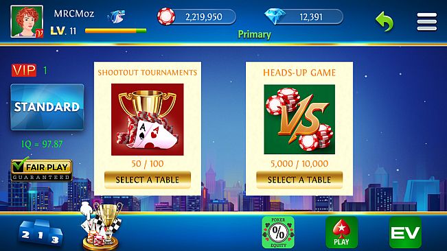 Texas Holdem Poker: Solo King