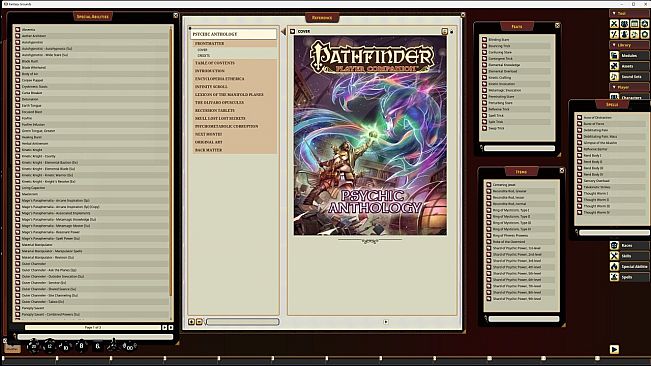 Fantasy Grounds - Pathfinder RPG - Pathfinder Companion: Psychic Anthology