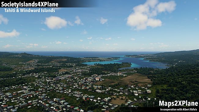 X-Plane 12 Add-on: Aerosoft - Society Islands XP - Tahiti & Windward Islands