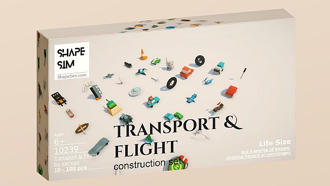 ShapeSim - Transport & Flight Pack