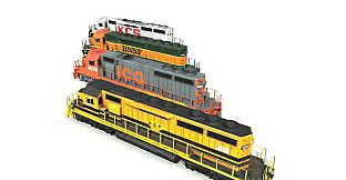 Trainz Plus DLC - Pro Train: SD40-2 Loco Bundle 4