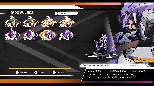 Azure Striker GUNVOLT 3 - EX Image Pulses: Stratos and Ghauri