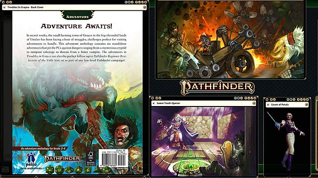 Fantasy Grounds - Pathfinder 2 RPG - Troubles in Grayce Adventure Anthology