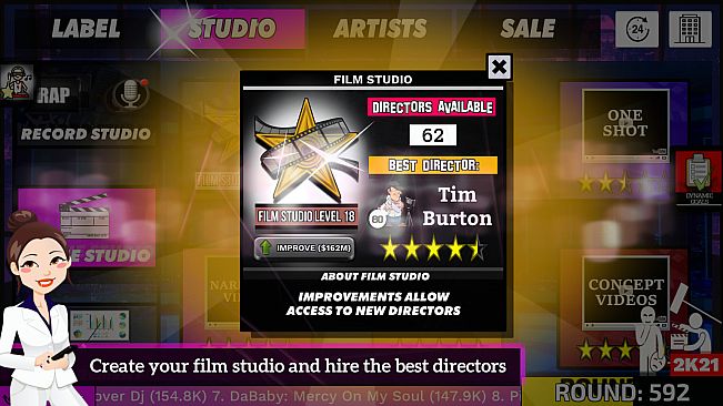 MusicLabeLManager 2K21