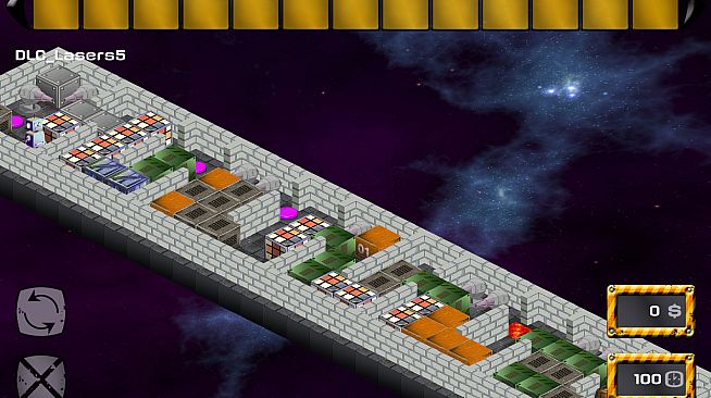 Abrix the robot - rooms with lasers DLC