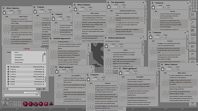 Fantasy Grounds - Monstrous Lairs #12 to #15: Medusas, Aboleth, Lizardfolk, and Bandits (Any Ruleset)