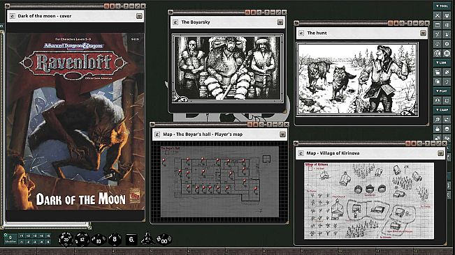 Fantasy Grounds - D&D Classics: Dark of the Moon (2E)