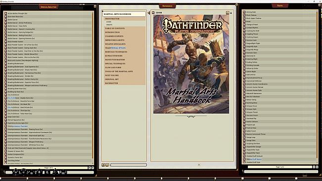 Fantasy Grounds - Pathfinder RPG - Pathfinder Companion: Martial Arts Handbook