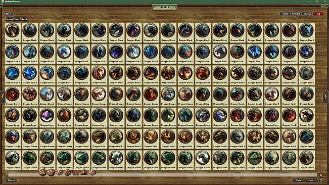 Fantasy Grounds - Fantasy Token Collection - Dragon 01