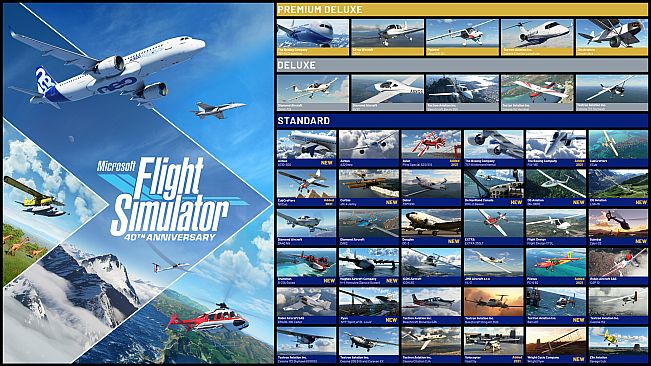 Microsoft Flight Simulator (2020): 40th Anniversary Deluxe Edition
