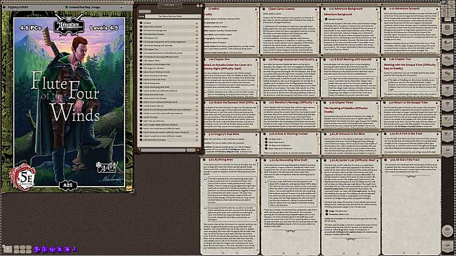 Fantasy Grounds - A25: Flute of the Four Winds (5E)