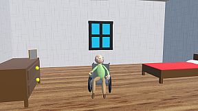 Larry's new wheelchair