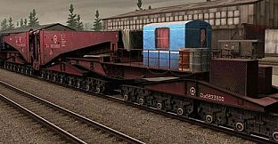 Trainz 2022 DLC - China D38 Schnabel Car - Red