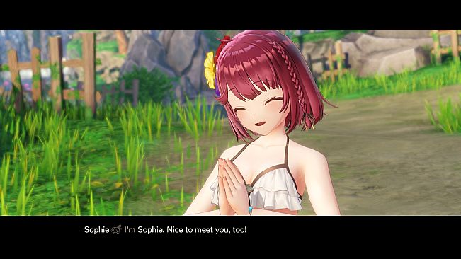 Atelier Sophie 2 - Sophie's Swimsuit "White Canvas"