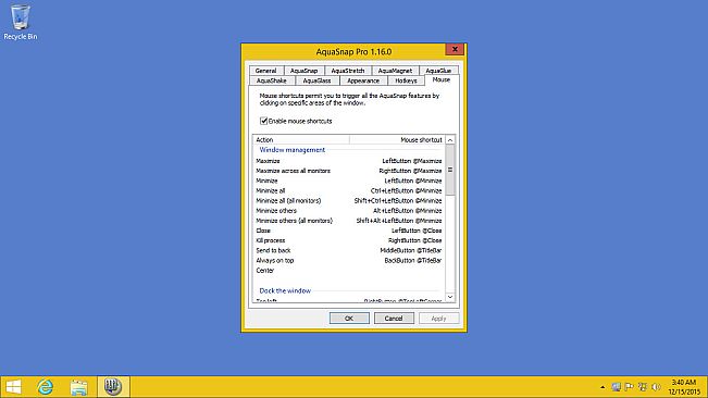 AquaSnap Window Manager