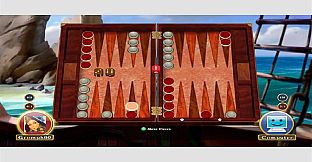 Hardwood Backgammon