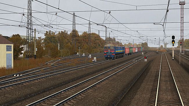ZDSimulator - Dnipro-Genichesk (to Zaporizhia) Route