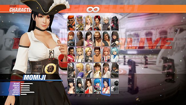 DOA6 Pirates of the 7 Seas Costume - Momiji