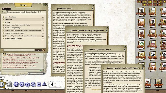 Fantasy Grounds - The Dreamers Awaken (Savage Worlds)