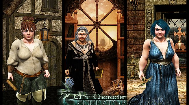 ePic Character Generator - Season #1: Dwarf Female