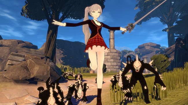 RWBY: Grimm Eclipse - Team RWBY Beacon Academy Costume Pack