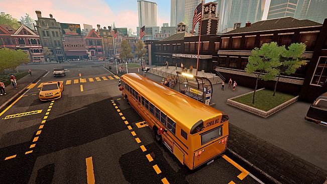Bus Simulator 21 Next Stop - Official School Bus Extension