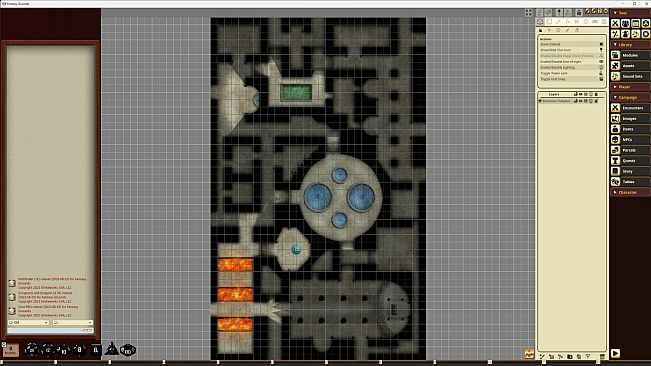 Fantasy Grounds - Pathfinder RPG - Pathfinder Flip-Mat - Enormous Dungeon