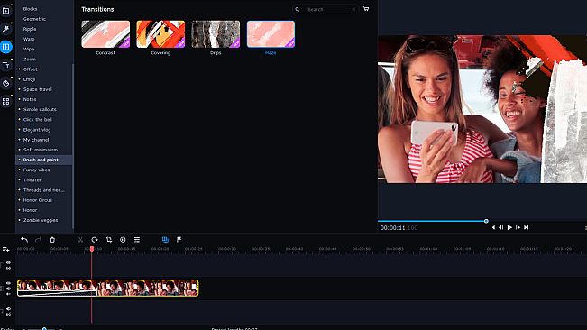 Movavi Video Editor Plus 2022 - Creative Set