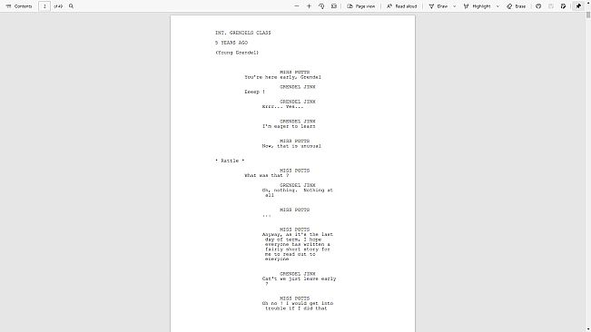 Welcome To... Chichester 2 - No Extra Regrets For The Future Script