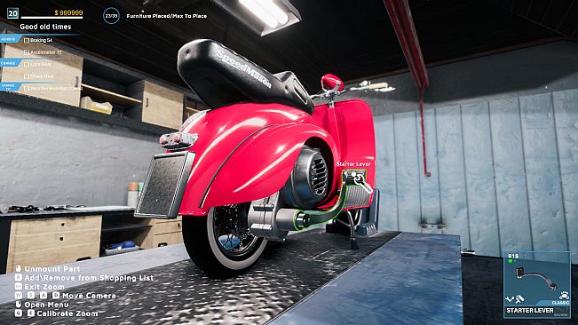Motorcycle Mechanic Simulator 2021 - Scooter DLC