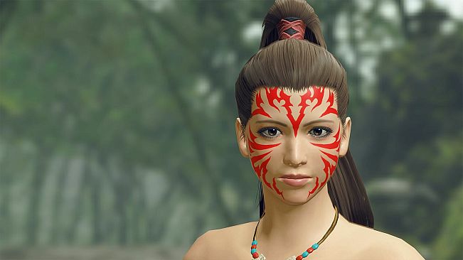 Monster Hunter Rise - "Risen" face paint