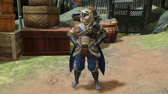 MONSTER HUNTER RISE - "Bombadgy Mask" Hunter layered armor piece