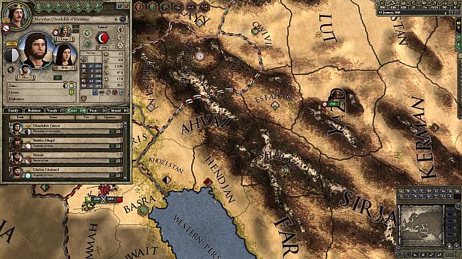 Crusader Kings II: Persian Portraits