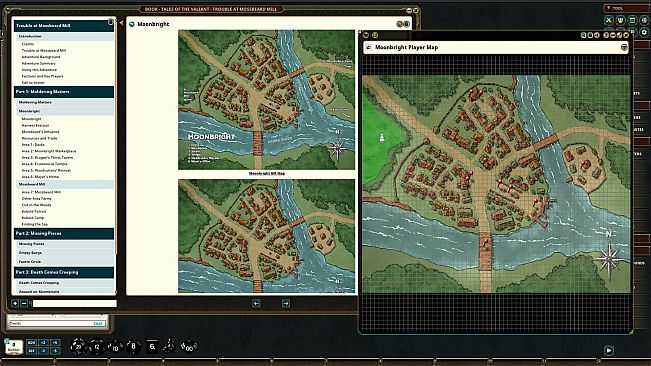 Fantasy Grounds - Trouble at Mossbeard Mill