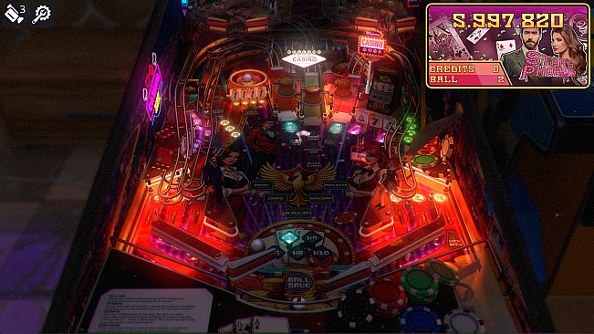 Zaccaria Pinball - Star's Phoenix Deluxe Pinball Table