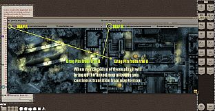 Fantasy Grounds - Meander Map Pack Fantasy City Blank Templates (Map Pack)