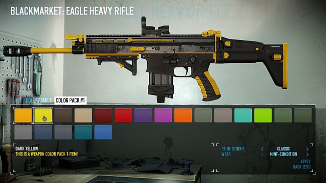 PAYDAY 2: Weapon Color Pack 1