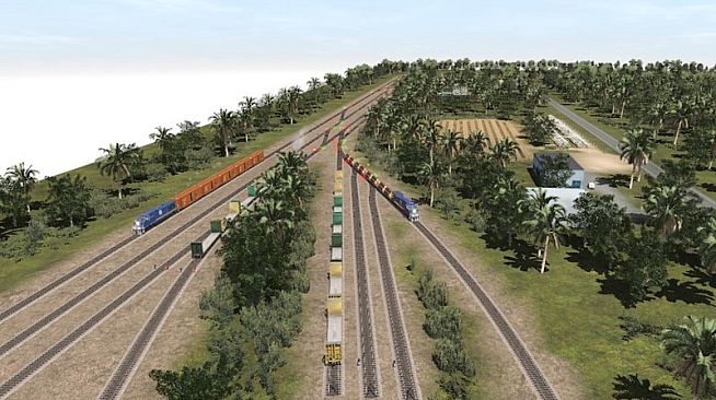 Trainz Plus DLC - Florida Rail Road Museum Model Railroad