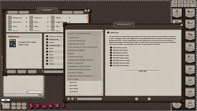 Fantasy Grounds - Underworld Player's Guide