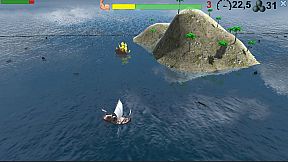 Pirates. Naval battle