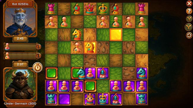 Choc Tactic 4 Chess Master - Game of Queens