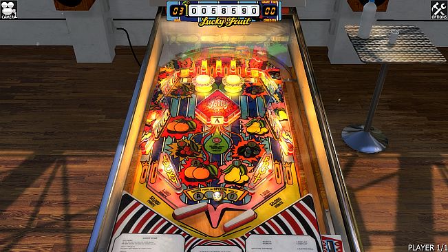 Zaccaria Pinball - Lucky Fruit Table