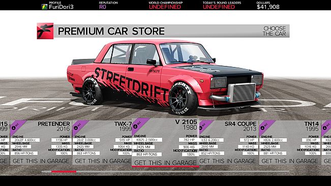 FURIDASHI - PREMIUM CAR: 1980 V 2105