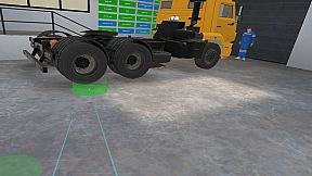 Truck Preparation For Driving VR Training