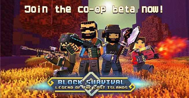 Block Survival: Legend of the Lost Islands