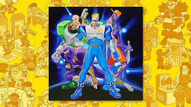 Capcom Arcade Stadium: Mini-Album Track 3 - Captain Commando - Credit - Game Start - Player Select