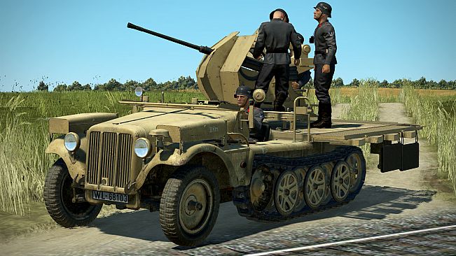 IL-2 Sturmovik: Sd.Kfz. 10/5 Flak 38 Anti-Aircraft Gun