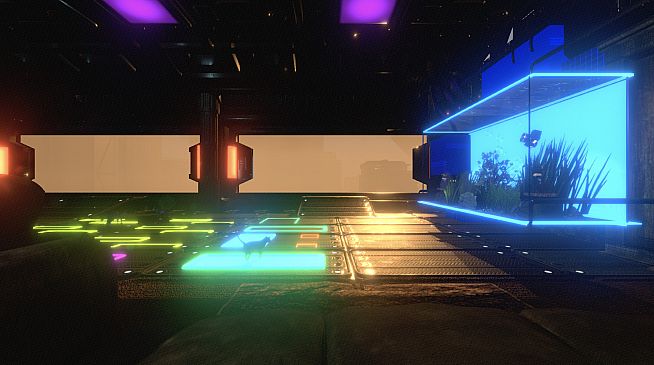 Neon Cyborg Cat Club