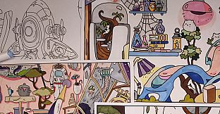 FIND KITTENS 9: Aliens - Coloring Book